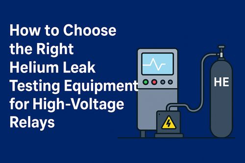 Latest company news about How to Choose the Right Helium Leak Testing Equipment for High-Voltage Relays