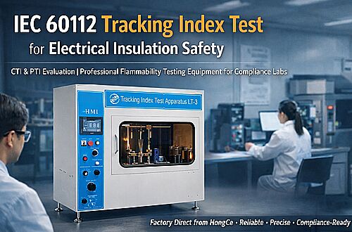 Latest company news about Why Tracking Index (CTI & PTI) Testing Is Critical for Electrical Insulation Safety | IEC 60112 Guide