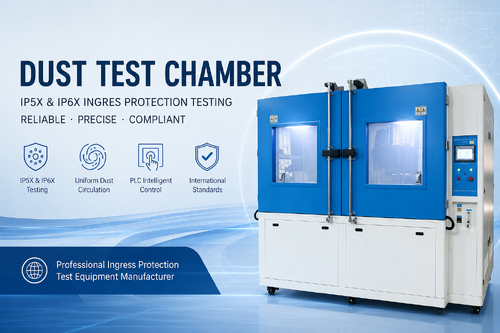 Latest company news about Dust Test Chamber Explained: Why IP5X and IP6X Testing Matters for Product Reliability