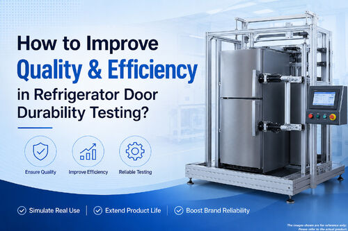 Latest company news about How to Improve Quality and Efficiency in Refrigerator Door Durability Testing? 