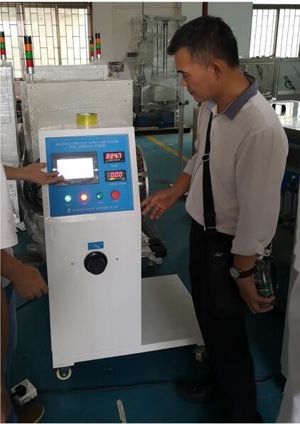 Latest company news about Customer Came To Factory For Acceptance Equipment