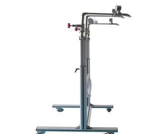 Movable Ingress Protection Test Equipment Luminaires 3 Heads Water Spray Test Apparatus
