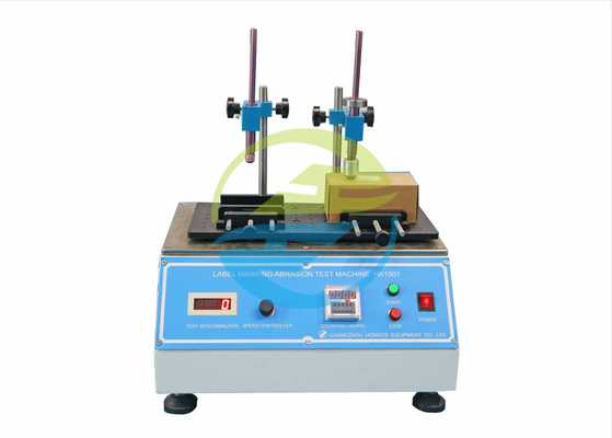 Good price IEC Test Equipment Label Marking Abrasion Testing Equipment Manually Operation online