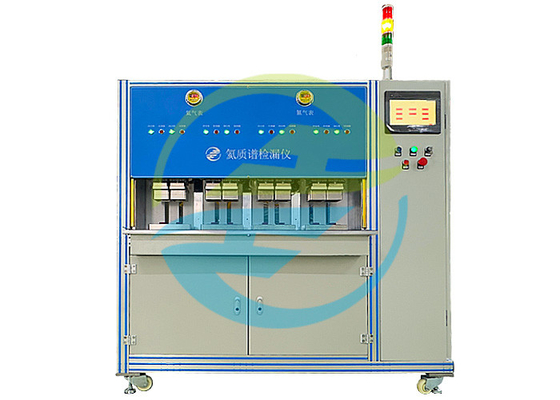 380V / 50Hz Helium Leak Testing Equipment With 8 Station PLC Control