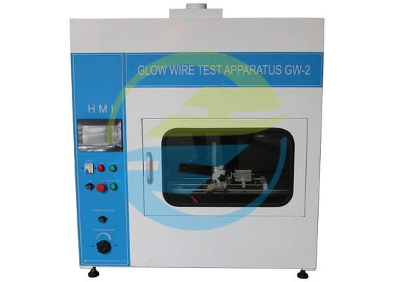 PLC Control Flammability Testing Equipment For Glow Wire Test In Accordance  IEC 60695