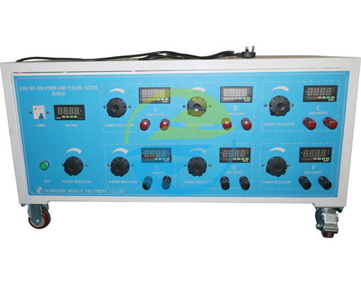 Good price 6 Stations Load Box For Power Cord Flexing Tester With Cable Testing Equipment online
