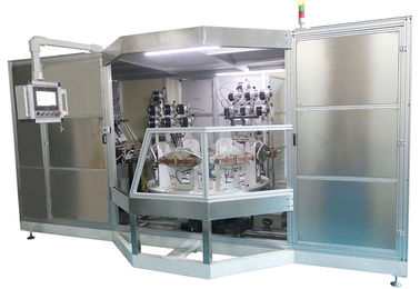 Good price 8 Stations Rotary Automatic Brazing Machine Turntable Flame Braze Equipment for Copper Heat Exchanger 45s/pc online