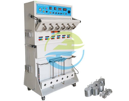 Good price High Precision Tensile Strength Testing Machine with 6 Stations and 0~40A Load Current for Cable and Wire Testing online