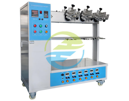 Good price EV Charging Connector Cable Tester with 0-60 Times/Min Swing Speed 0-180 Swing Angle and 6 Stations for Tensile Strength and Flex Durability Testing online