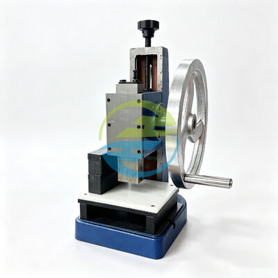 Good price IEC Standard Sample Cutting Machine for Rubber and Cable Insulation Material Test Specimen Preparation with Customized Dumbbell Die Mold online