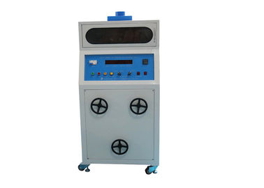 IEC60950 Flammability Testing Equipment / Heavy Current Ignition Tester Button Operation With Smoke Vent