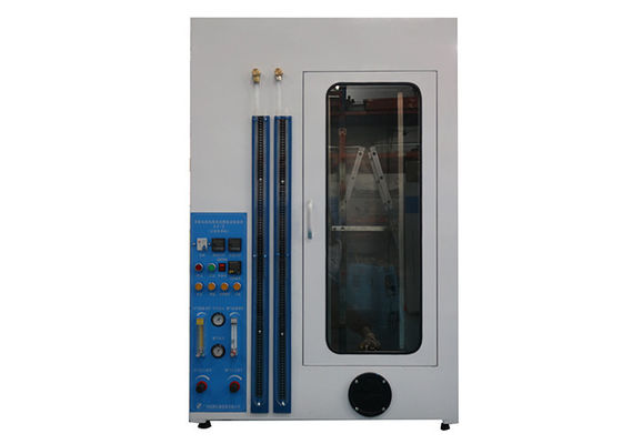 Good price IEC60332 Flammability Testing Equipment , Single Cable Vertical Burning 1 M³Electrical Control Test Chamber 1000w online