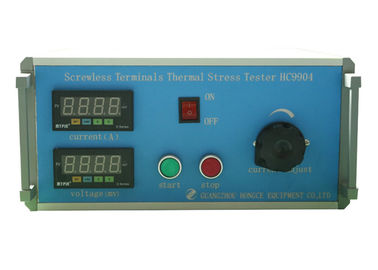 Good price IEC60884-1 Electrical And Thermal Stresses Test Device For Screwless Terminals Stepless Adjust Load Current 192 Cycles online