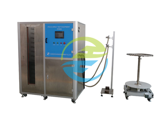 Good price IEC 60529 IPX5-6 Spray Test Equipment With Φ6.3mm And 12.5mm Nozzle 500L Tank online