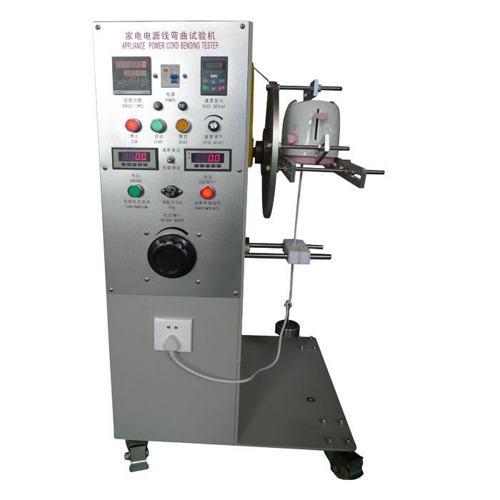 IEC60335-1 Clause 25.14 Supply Cord Flexing Test Apparatus With One Working Station