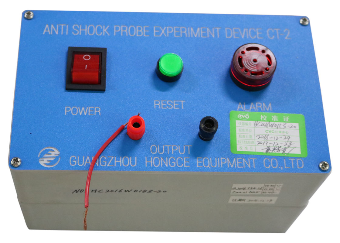 IEC 60065 2014 Clause 9.1.1.2  Anti Shock Probe Experiment Device For Showing Contact With Relevant Parts