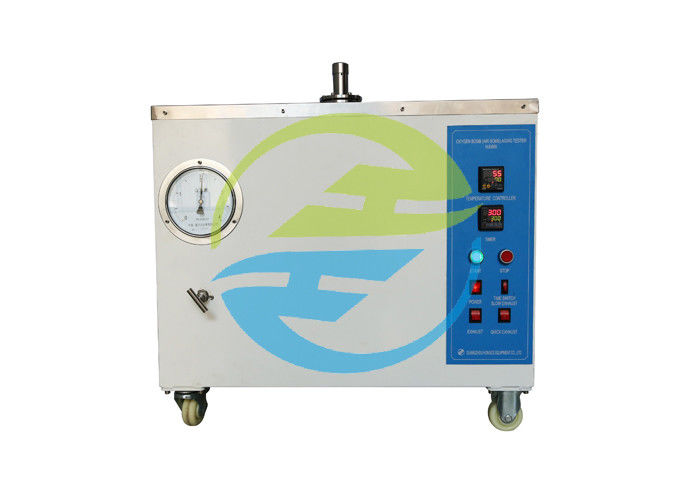 IEC 60811 Cable Testing Equipment Oxygen Bomb / Air Bomb Aging Tester 200℃ 4MP