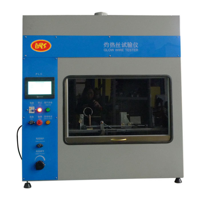 7 Inch Touch Screen Flammability Tester  PLC Glow Wire Test Equipment IEC60695