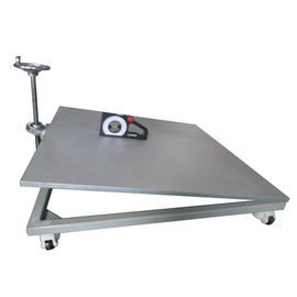 Good price 100mm Electrical Appliance Tester Inclined Plane Test Bench With Adjustable Legs online