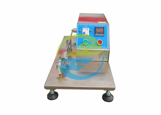 Good price IEC60730-1 Label Marking Abrasion Test Machine With Φ65*7.5mm Friction Wheel online
