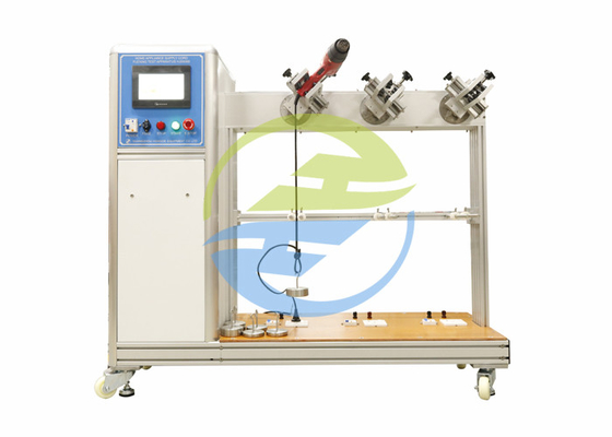 Good price IEC60335-1 Home Appliance Supply Cord Flexing Test Apparatus 3 Stations Synchronize Working online