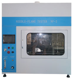 Good price PLC Touch Screeen Flammability Tester Needle Flame Test Apparatus For Cable online