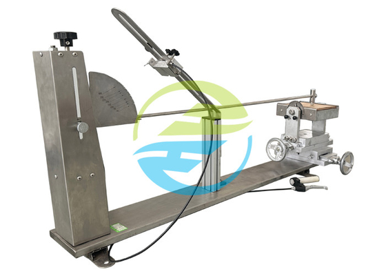 Good price IEC 60884-1 Impact Testing Equipment Pendulum Hammer Test Apparatus With Multi Height Of Fall online
