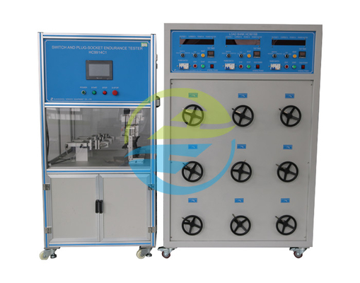 Good price Three - Position Switch Plug And Socket Life Test Machine Load Test For Plug Socket Tester online