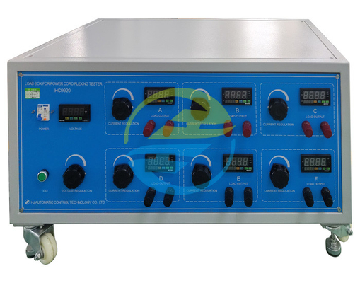 Power Cord Bending Machine Power Load Box 0-40A Intelligent Load Test Six-station Cable Fatigue Detection Equipment