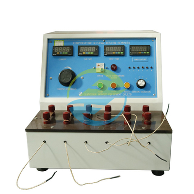 Good price HC9910A 6 Station 0-150℃ High Precision Plug Pin Temperature Rise Tester 0-125A Current Test ＜12V Voltage 220V 50HZ Power Supply IEC UL Standard Electrical Safety Testing Equipment Plug Socket Tester online