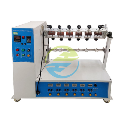 quality Power Cord Bending Tester Accurately Test Tensile Strength 6 Test Stations Support 1 - 999999 Times Bending Test, With A Flexible And Adjustable Rate Of 10 - 60rpm factory