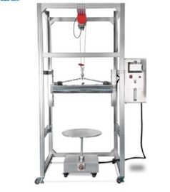 Good price IPX1 IPX2 Vertical Drip Rain Test Equipment With Pillar Form Frames / PLC System online