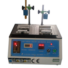 Good price IEC 60065 2014 Clause 5.1 Audio Video Test Equipment / Label Marking Abrasion Test Machine online