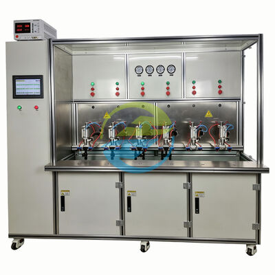 Good price Six-Station Water Pump & Valve Sealing Leak Testing Equipment for Automotive Components | Pump Testing Equipment Manufacturer online