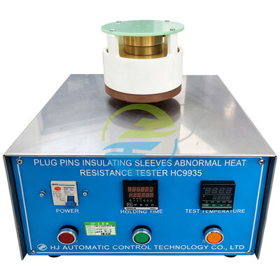 Good price IEC 60884 Plug Pin Insulation Sleeve Abnormal Heat Resistance Test Apparatus for Plug Socket Compliance Testing online