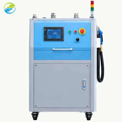 Quality Large Capacity Refrigerant Filling Equipment Heat Pump Production 0.5-10kg Charging Range High Precision factory