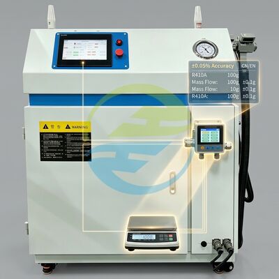 Quality Refrigerant Filling Equipment Supporting Multi-Refrigerant Precision and MES Traceability factory