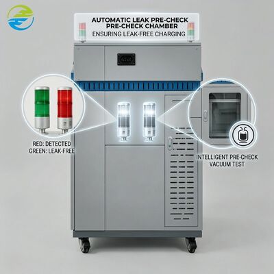 Good price Refrigerant Filling Equipment Delivering Auto Leak Pre-Check for Charging Precision online