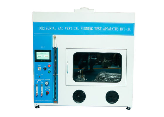 Flammability Testing Equipment Horizontal Vertical Flame Tester For Fire Hazard Testing