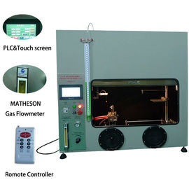 Good price 50W 500W Mitsubishi PLC Plastic Vertical Horizontal Flammability Tester UL94 Fire Chamber online